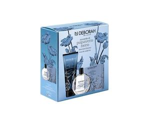 Deborah Milano - Set Regalo Donna Accordo di Papavero Nero, include Eau de Toilette 100ml e Docciaschiuma 250ml