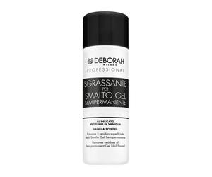 Deborah Milano - Sgrassante per Smalto Semipermanente con Olio di Argan, Effetto Rinforzante e Protettivo, Elimina lo Smalto in Eccesso sull'Unghia, 120 ml