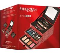 DEBORAH MILANO Trousse Jewel Box Kit Trucco 4 Polveri 29 Ombretti 15 Gloss