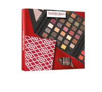 Deborah Milano - Trousse Set Regalo Donna Make Up Beauty Gift n.3 Medium Toni Caldi, Include Palette di Ombretti, Gloss, Rossetti e Polveri Viso dai diversi Finish e Colori, in Carta FSC