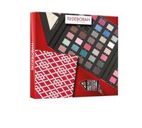 Deborah Milano - Trousse Set Regalo Donna Make Up Beauty Gift n.3 Medium Toni Freddi, Include Palette di Ombretti, Gloss, Rossetti e Polveri Viso dai diversi Finish e Colori, in Carta FSC
