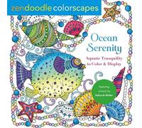 Deborah Muller Zendoodle Colorscapes: Ocean Serenity (Tascabile)