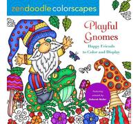 Deborah Muller Zendoodle Colorscapes: Playful Gnomes (Tascabile)