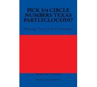 Deborah Steiner Pick 3/4 Circle numbers Texas Partlycloudy07 (Tascabile)