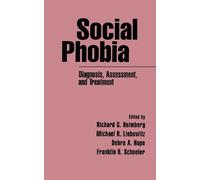 Debra A. Hope Social Phobia (Copertina rigida)