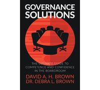 Debra L Brown David a H Brown Governance Solutions (Tascabile)