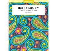 Debra Valencia Boho Paisley Coloring Book (Tascabile)