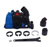 Debris Extraction Cutting Guard for Angle Grinders | Adjustable 0-45mm Depth & Universal Fit | Concrete/Tile/Masonry Debris Cover | 16 Accessories Kit