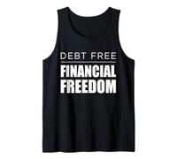 Debt Free libertà Finanziaria Pagare Debito Finanza Ricchezza Canotta