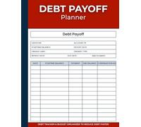 Debt Payoff Planner: Simple Debt-Payoff Tracker & Monthly Payment Log Book to Track Credit Cards, Record Balances, Plan Snowball Payments & Stay on Top of Monthly Money Management