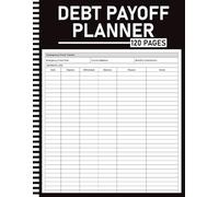 Debt Payoff Planner: Snowball & Avalanche Method, Payment Log, Monthly Budget, Interest Saved Tracker, Milestone Progress, Net Worth, Emergency Fund | 8.5x11 | 120 Pages