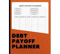 Debt Payoff Planner: Track Debt Payments, Interest Rates, and Payoff Progress | Budget Organizer for Loans, Credit Cards & More | 8.5” x 11” | 100+ Pages