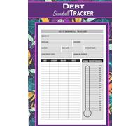 Debt Snowball Payment Tracker: Organiser to help you pay off your Debts, Loans and Credit Cards | Simple Debt Payoff Trackers