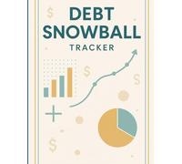 Debt Snowball Tracker: "Track Payments, Celebrate Wins & Eliminate Debt Faster with This Simple, Proven Method - Perfect for Credit Cards, Student Loans & More!"