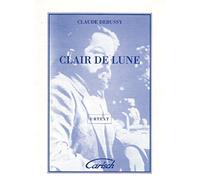 Debussy Claude, Clair de lune (spartiti musicali)