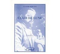 Debussy Claude, Clair de lune (spartiti musicali)