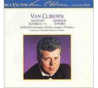 JEROME KERN Van Cliburn: Debussy, Mozart and Barber (CD)