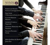 Julian Jacobson / Mariko Brow - Ferruccio Busoni: Fantasia Contrappuntistica - CD - NAXOS