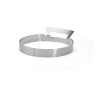 DeBuyer 3122.00 3122/5114 - Supporto Circolare per Wok in Acciaio Inossidabile, 1 cm