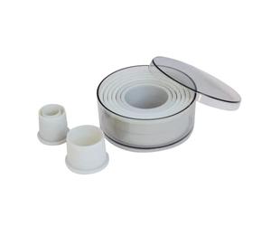 DeBuyer de compratore 4.308,00 Box 9 Stati taglierina frese Rotonde, plastica, Ø 2 cm a 10 cm
