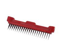 DeBuyer Julienne Blade Pettine da Taglio per Verdure Mandoline Ultra, Acciaio, Rosso