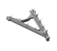 DeBuyer - Lama da taglio in acciaio INOX, 27,9 x 20,1 x 10,9 cm, colore: Argento