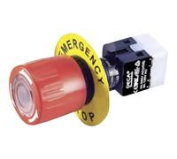 DECA ADA16E6-R11-A1KR Interruttore di arresto di emergenza 250 V/AC 5 A 2 NC, 2