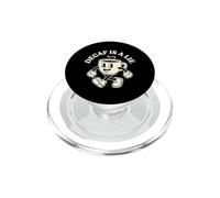 Decaf è un appassionato di caffè bugie amante della caffeina PopSockets PopGrip per MagSafe