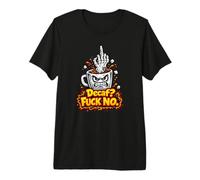 Decaffeinato? No: Tazza Arrabbiata, Amante del caffè Maglietta Premium