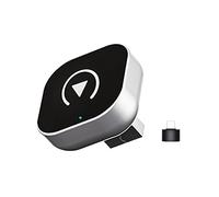 DECAIK Adattatore CarPlay Wireless per Ford Super Duty 2017 2018 2019 2020 2021 2022 2023, Converte Cablato in Wireless, Dongle CarPlay Wireless con Connessione Automatica, Plug & Play,B Silver