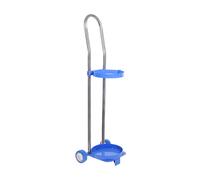 DECAKE Carrello per bombole di Ossigeno Leggero, Carrello per bombole di Ossigeno Singole, Carrello per bombole di Ossigeno con Ruote silenziose, Carrello per bombole di Ossigeno in accia