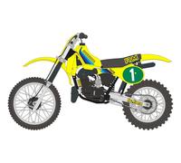 Decal 1/12 - Bmw R80 G/S Parigi Dakar 1985 - Blue Stuff - Bs12-045