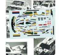 decal 1/43 BMW 320i Gr.5 "ROY LICHTENSTEIN" 24h Le Mans 1977 RENAISSANCE DU001F