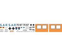 Decal 323 Bell UH-1D Esercito Tedesco SAR 41 70+87
