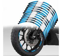 Decal Adesivo Per Mozzo Ruota Riflettente Accessori Per Moto Per Interno Del Decalcomanie, Nastro Per Cerchioni ADV350 ADV-350(Blue)