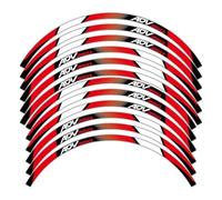 Decal Adesivo Riflettente Per Ruote, Accessori Per Moto, All'interno Del Mozzo, Decalcomanie, Nastro Per Cerchioni ADV350 Adv 350(Red)