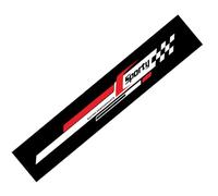 Decal di auto - adesivo banner resistente alle intemperie | Film di adesivi automobilistici | Decalcomanie del parabrezza frontale di lunga durata | Emblema del parabrezza frontale | Banner automobili