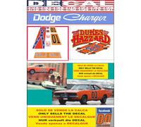 DECAL DODGE CHARGER 1969 GENERAL LEE THE DUKES OF HAZZARD (04)