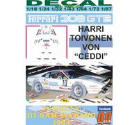 DECAL FERRARI 308 GTB HARRI TOIVONEN RALLY DI SAN MARINO 1983 DnF (04)