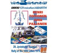 DECAL FIAT 131 ABARTH H.TOIVONEN 1000 LAKES R. 1979 DnF (04)