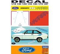 DECAL FORD ESCORT MK II HARRIER 1980 (04)