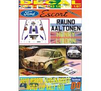 DECAL FORD ESCORT TWIN CAM R.AALTONEN R.LONDON-MEXICO 1970 3rd (04)