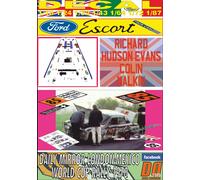 DECAL FORD ESCORT TWIN CAM R.HUDSON-EVANS R.LONDON-MEXICO 1970 DnF (04)