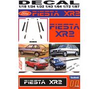 DECAL FORD FIESTA MK I XR2 1981 (04)