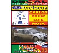 DECAL FORD FOCUS WRC C.SAINZ TEST PORTUGAL 2001 (04)
