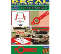 DECAL FORD TRANSIT MK2 LWB TORRES RALLY TEAM (04)