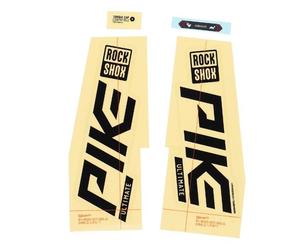 Decal Kit RockShox Pike Ultimate 27.5/29" Nero gloss
