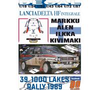 DECAL LANCIA DELTA INTEGRALE M.ALEN 1000 LAKES R.1989 DnF (04)