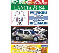 DECAL LANCIA DELTA S4 M.ALEN R. ALGARVE 1985 DnF (04)