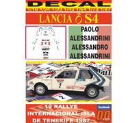 DECAL LANCIA DELTA S4 P.ALESSANDRINI R. ISLA DE TENERIFE 1987 WINNER (04)
